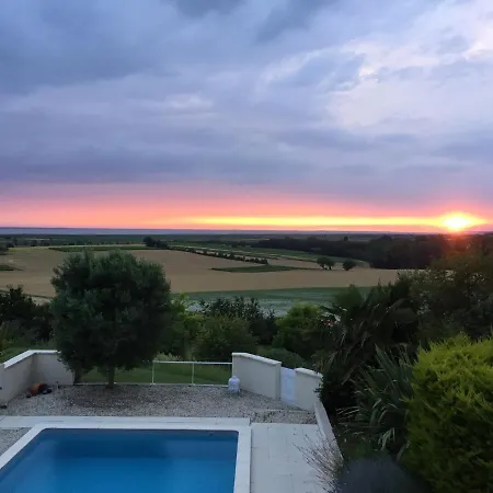 Σπίτι διακοπών Le Panorama Entre Vignobles Et Estuaire Saint-Fort-sur-Gironde